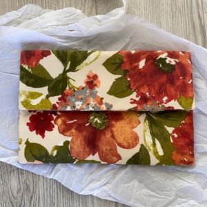 Floral Envelope Clutch